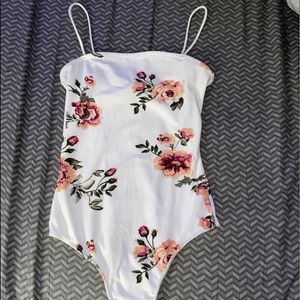 Rue 21 floral bodysuit